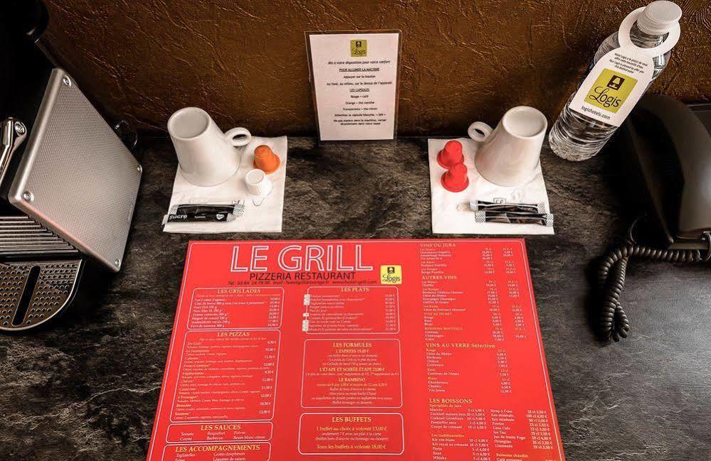Logis Hotel Lons-Le-Saunier - Restaurant Le Grill Экстерьер фото